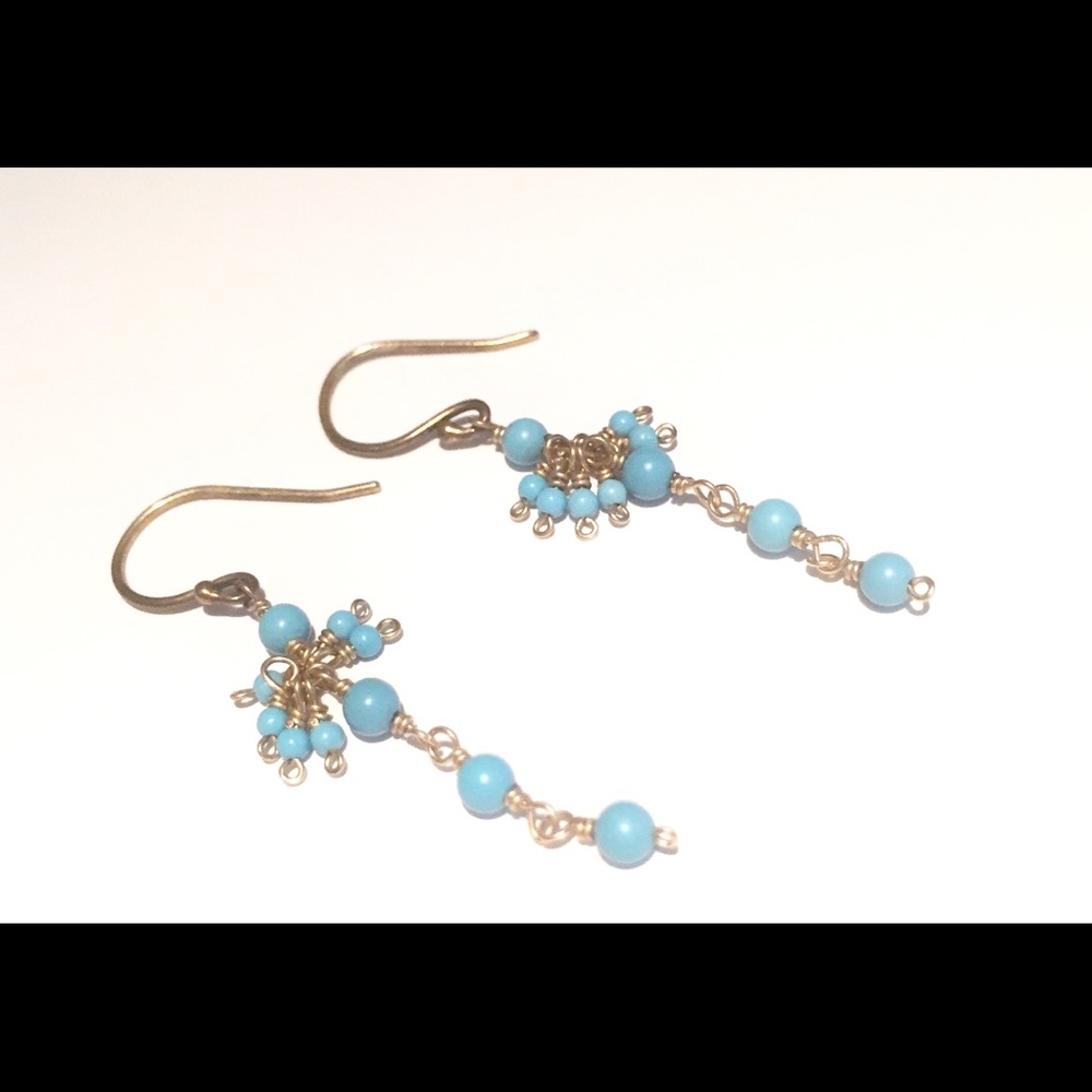 Turquoise earrings